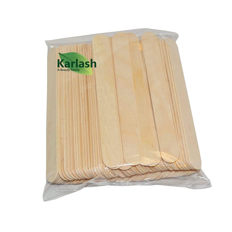 Karlash Jumbo craft sticks 6" length (Pack of 100) - Image 2